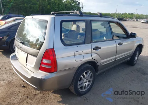 2005 Subaru Forester 2.5Xs L.l. Bean from USA, damaged, VIN JF1SG67655H727036